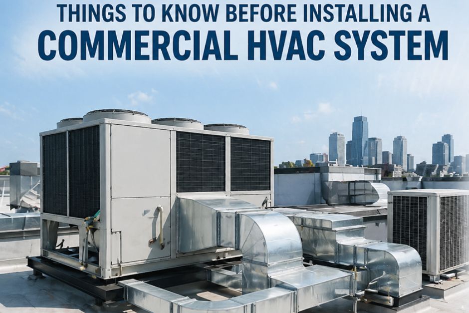 Things to Know Before Installing a Commercial HVAC System